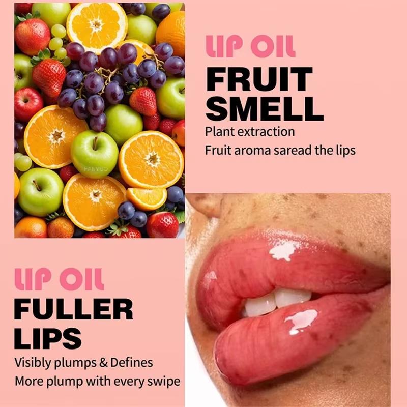 20 цветов фруктовый жемчужный увлажняющий желе-масло для губ стойкий увлажняющий водный блеск для губ мерцающий теплый оттенок для губ