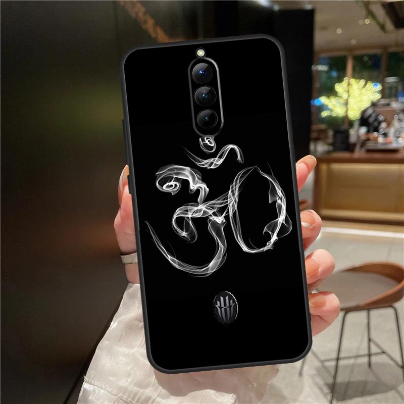Аум Ом Символ Йоги Чехол для Фитнес-Зала для ZTE Nubia Red Magic 11 10 8 8S 9 9S 10S Pro Plus 6 7 6S 7S Для RedMagic 10 Air Чехол