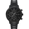 [Timex] Часы Chicago Кварцевые Водонепроницаемые Минеральное Стекло Черный Циферблат TW2W13400 Мужские