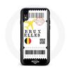 Чехол для iPhone XS max Билет на самолет в Брюссель