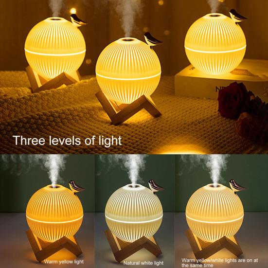 330 мл USB Увлажнитель воздуха Форма PP Низкий Креативный Звездный Шум Новинка Птица Увлажнитель воздуха