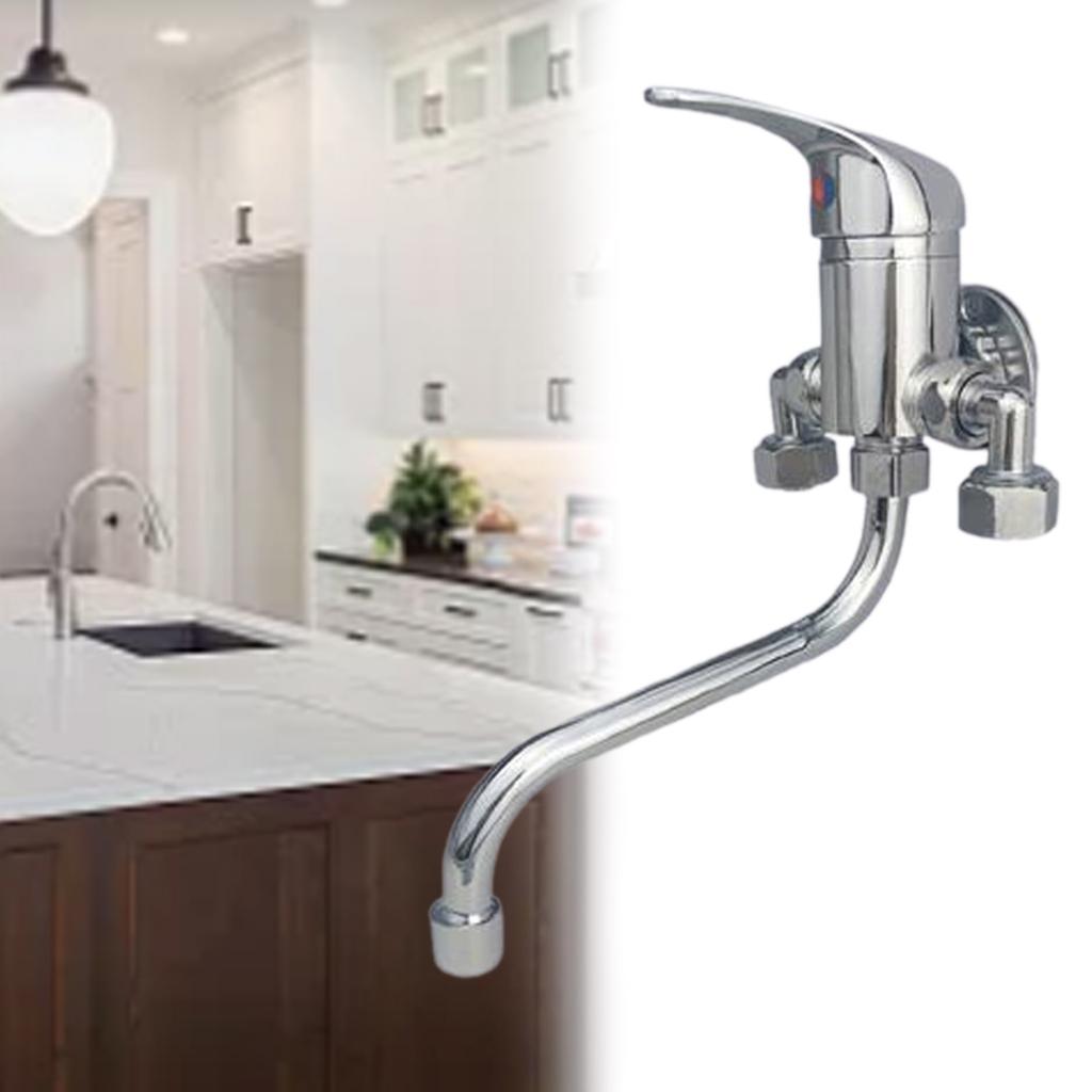 Durable Kitchen Water Mixer Single Hole Kitchen Faucet Conveniently Adjust Water Temperature to Suit Your Needs Durable