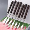 Acrylic Color Mixing Scraper Stainless Steel Palette Spatula Art Painting Scraper  Artist