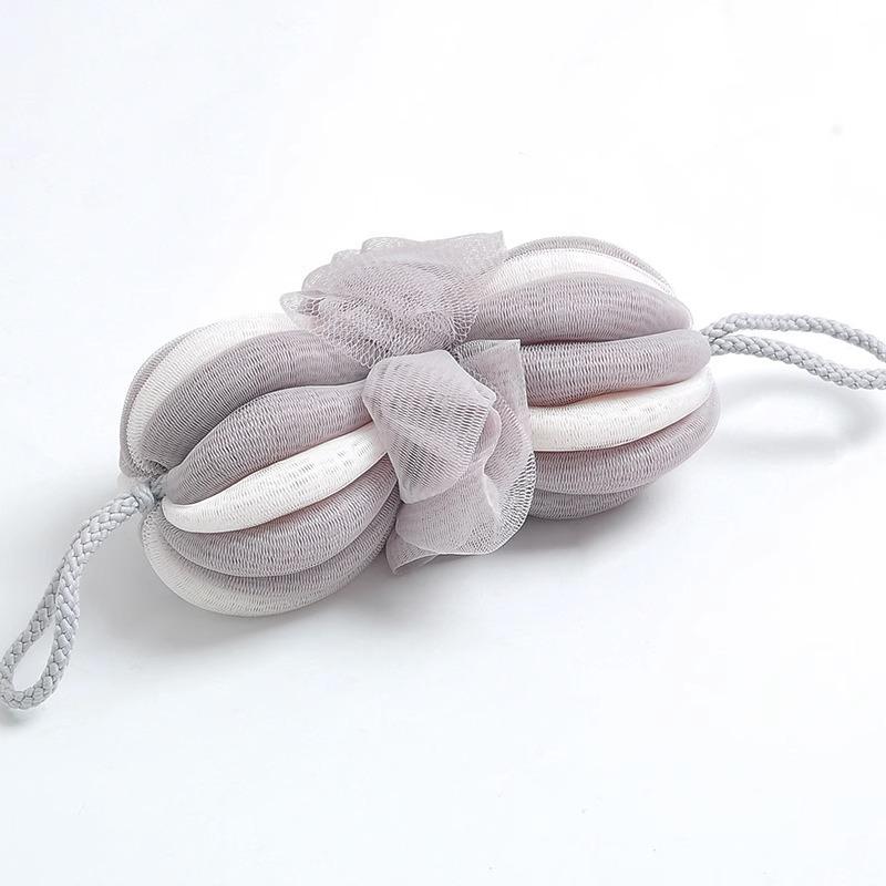 Мягкая душевая губка, банный шарик, удаление омертвевшей кожи, банная губка, придает сияние коже, удобный банный шарик для дома, принадлежности для ванной