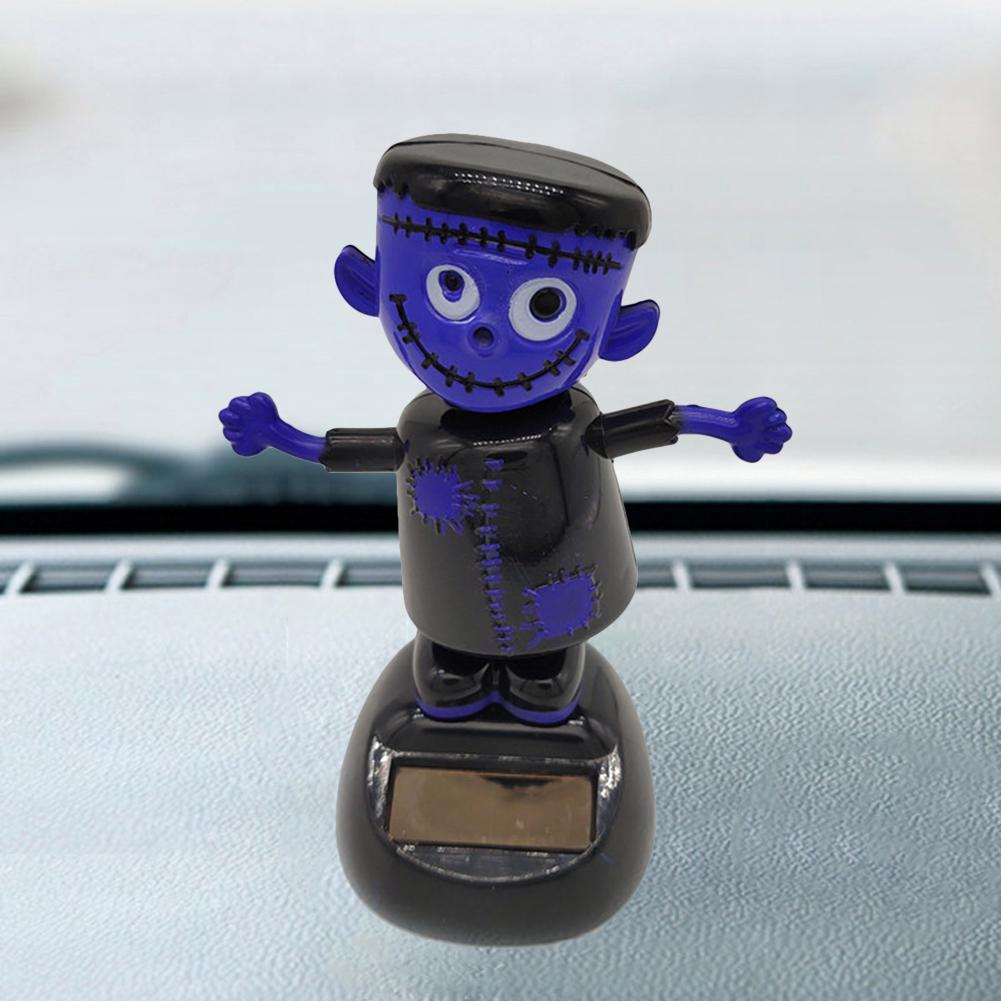 New Solar Power Funny Swinging Boy Doll Car Interior Dashboard Ornament Decor Solar Toy Gift