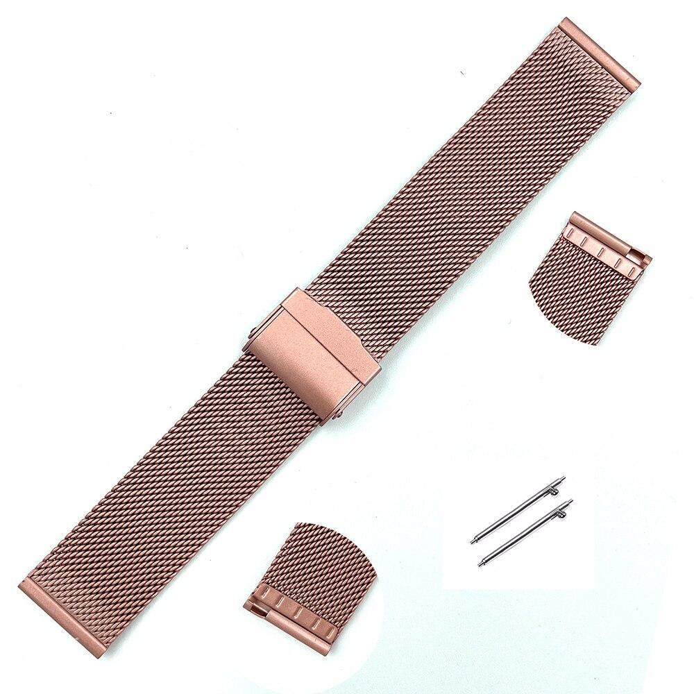 Миланская петля 18/20/22/24 мм ремешок для часов для Samsung Galaxy Watch 6 Pro 45 мм Watch 6 40 мм 44 мм Watch6 Classic 43 мм 47 мм быстросъемный сетчатый тканый ремешок