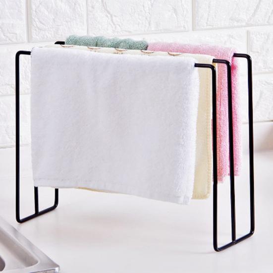 Держатель для кухонного полотенца, нескользящий, вентилируемый, утюг, держатель для полотенец с тремя перекладинами, домашний органайзер