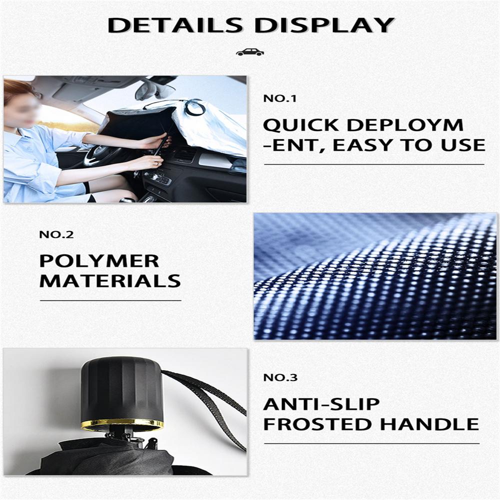 65 X 123cm Car SUV Windshield Sun Shade Umbrella Windscreen UV Block Visor Cover