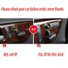 Car Styling Seat Adjust Button Cover Sticker Fit For Mercedes Benz C E Class W204 W212 GLE W166 ML GL GLS Class Auto Accessories