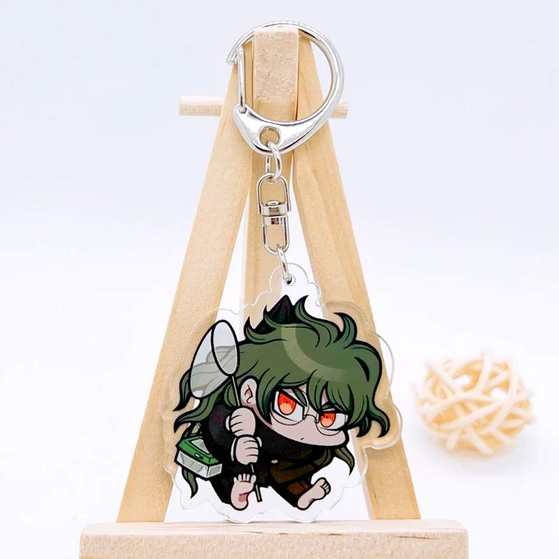 Danganronpa Monokuma Akamatsu Kaede Acrylic Keychain, Cute Cartoon Bag Hanging Ornament