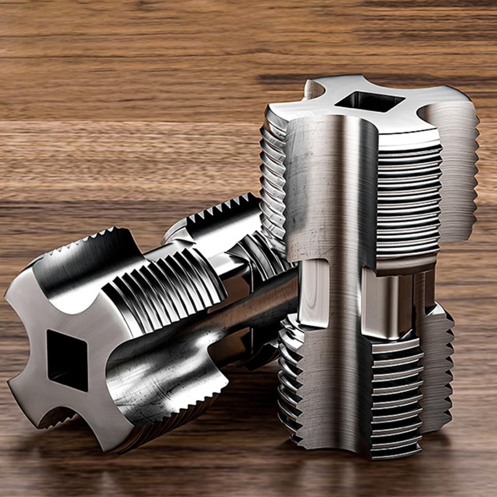 Electric Drill Compatible PVC Pipe Threader Kit Electric Drill PVC Thread Maker Tool Pipe Threader for Electric Drill