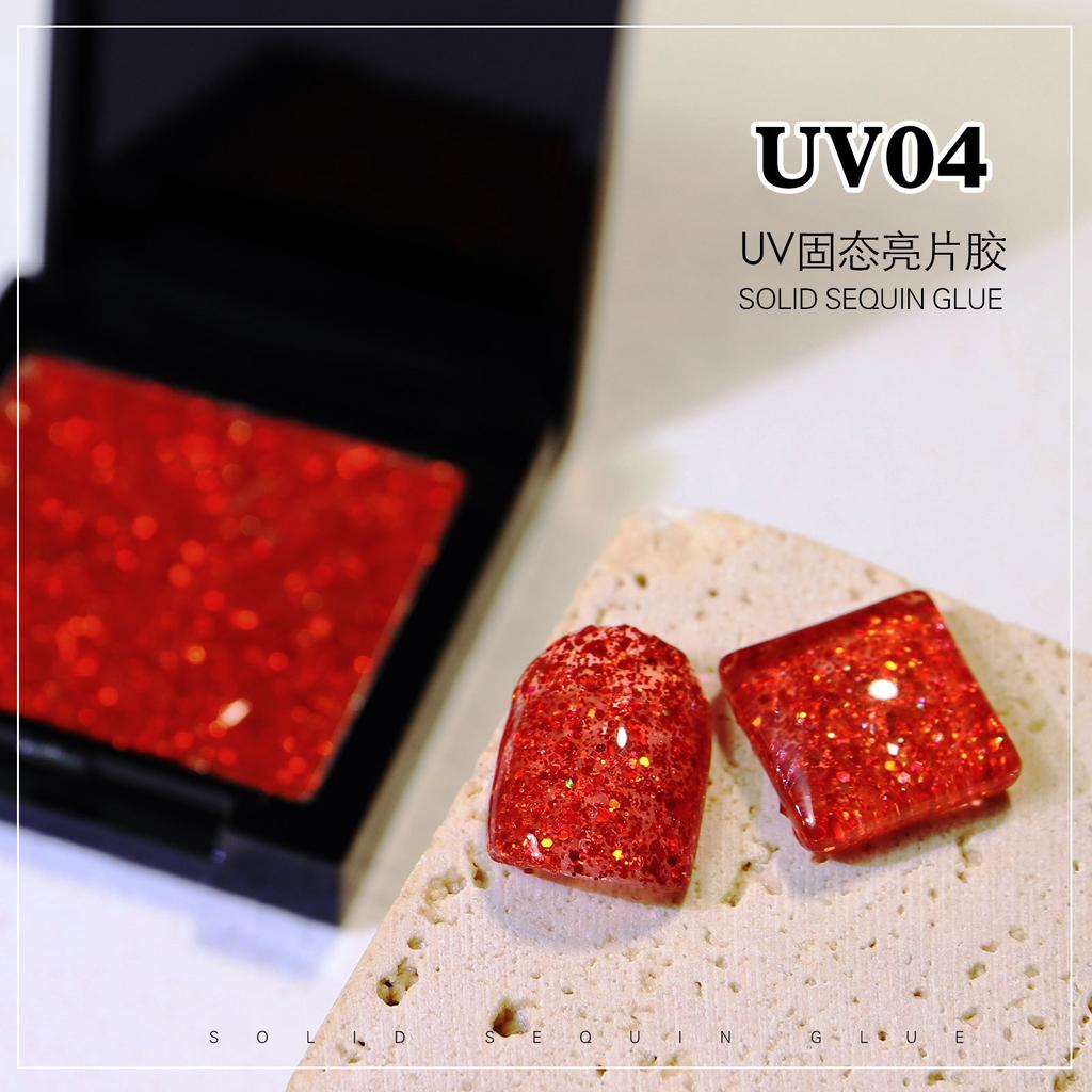 Nail Art Japanese Uv Solid Sequin Glue Nail Polish Glue Фототерапевтический клей Solid Glitter Sequin Glue Factory