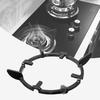 Wok Stand Slip Stable Non Iron Cast Iron Wok Ring for Microwave Ovens