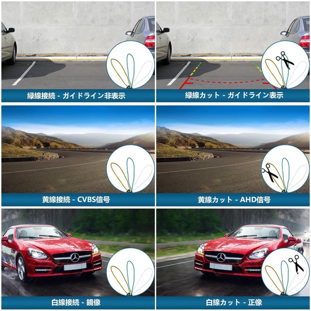 LFS Переключение задней камеры 1 миллион пикселей для автомобилей общего назначения Функция ночного видения, которую можно видеть даже ночью Широкоугольный разъем RCA