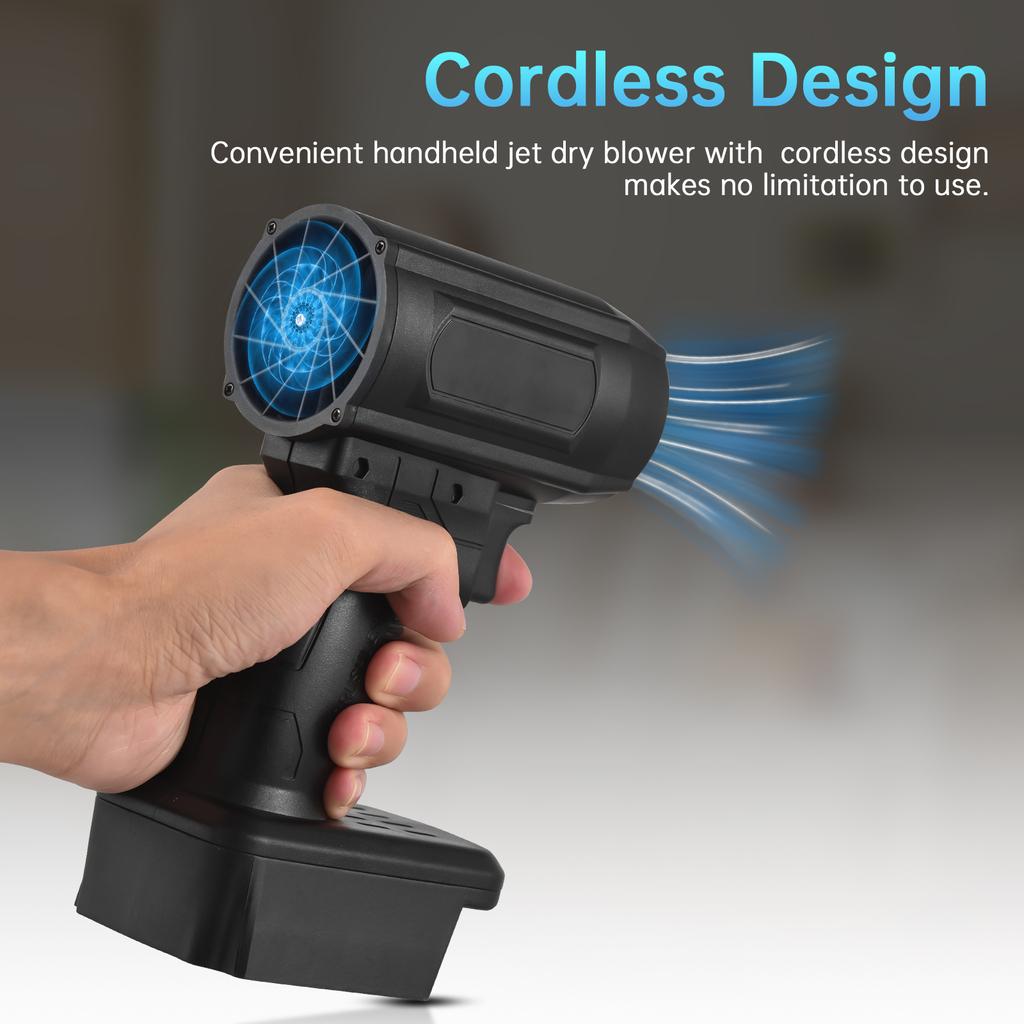 Handheld Electric Air Duster Cordless Portable 1155W 58000RPM Stepless Speed Adjustable Jet Dry