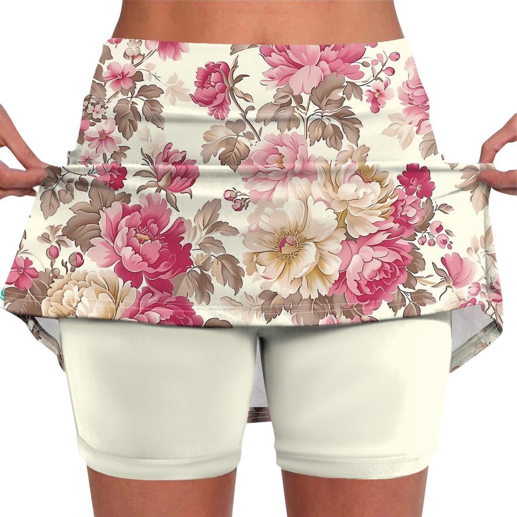 Эластичные брюки-кюлоты для йоги для женщин, спортивные шорты с принтом, легкие узкие однотонные бегуны с высокой талией