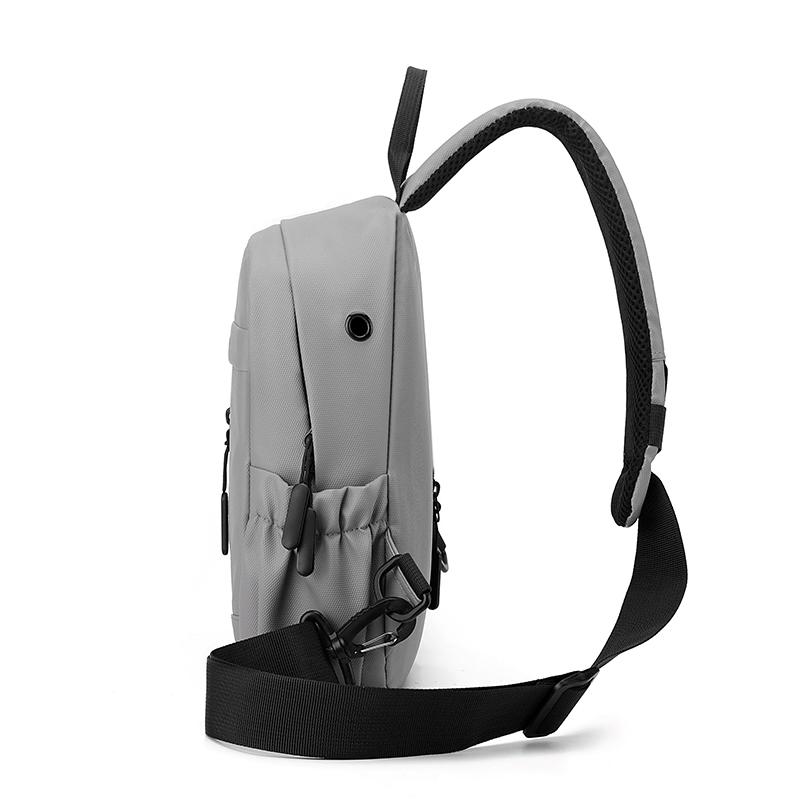 Мужская сумка-слинг CrossBody через плечо нагрудная сумка дорожная водонепроницаемая нейлоновая мужская многоцелевая сумка-мессенджер