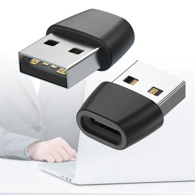 Переходник Type C на USB Quick Charge 3.0 480 Мбит/с Поддержка данных для смартфонов, планшетов и многого другого