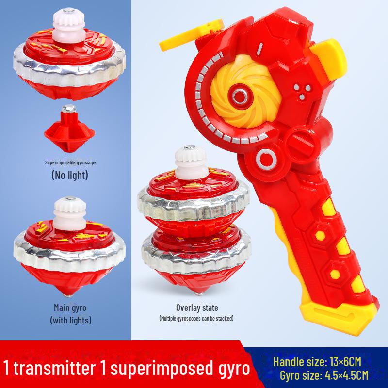 Magic Alloy Super-Changing Двойной Гироскоп: Объединяется в взрывной гироскоп - игрушка для мальчиков и девочек