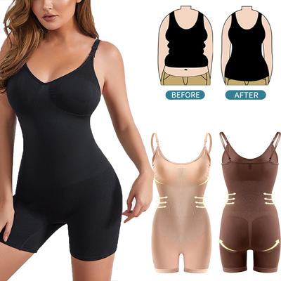Женское корректирующее белье боди Tummy Control Faja Seamless Shapewear Butt Lifter Full Body Shaper Slimming Corset