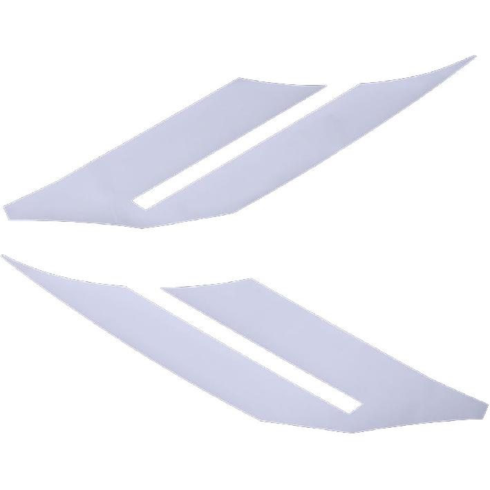 Виниловая графическая наклейка с двойной полосой в виде хэш-метки на крылья для Chevrolet Corvette C7 2014 2015 2016 2017 2018 2019 Аксессуары, Гоночные полосы на передние крылья