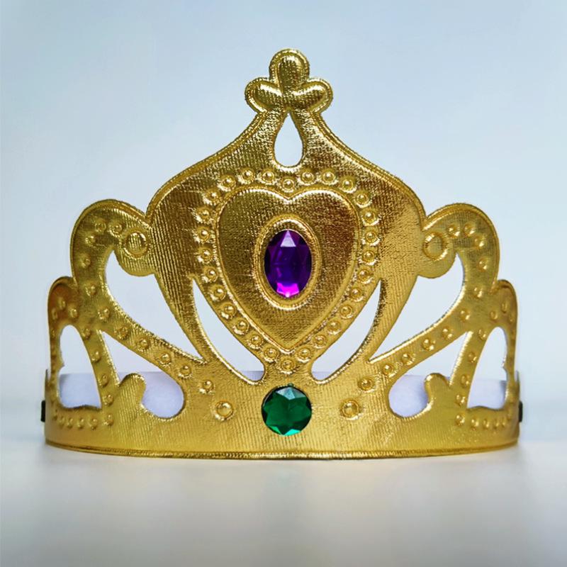 Тиара замороженной принцессы, головной убор для украшения детского торта на день рождения