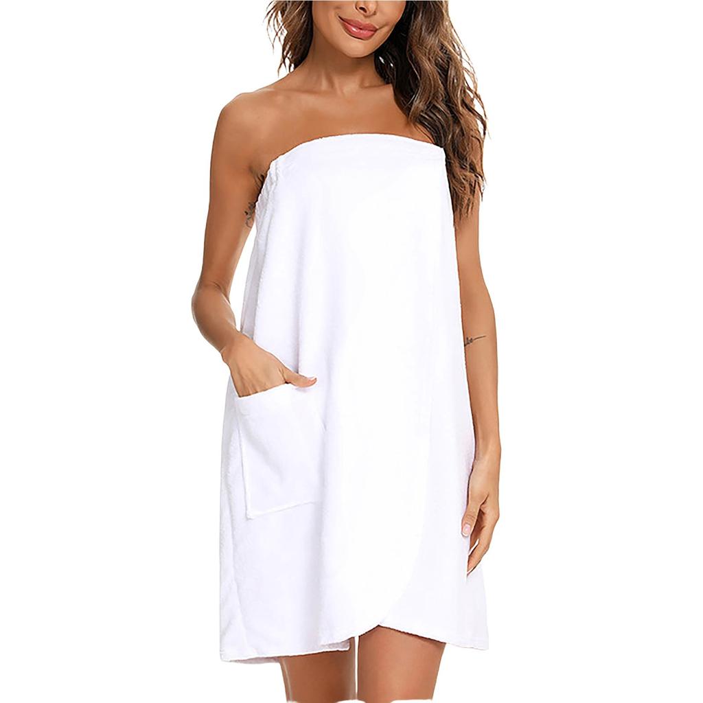 Women's Summer Homewear Bathrobe Absorbent Bath Towel Comfortable Women's Pajamas