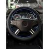 Car Accessories Steering Wheel Cover Trim For Mercedes Benz GL-Class X164 M-Class W164 R-Class 2006 2007 2008 2009