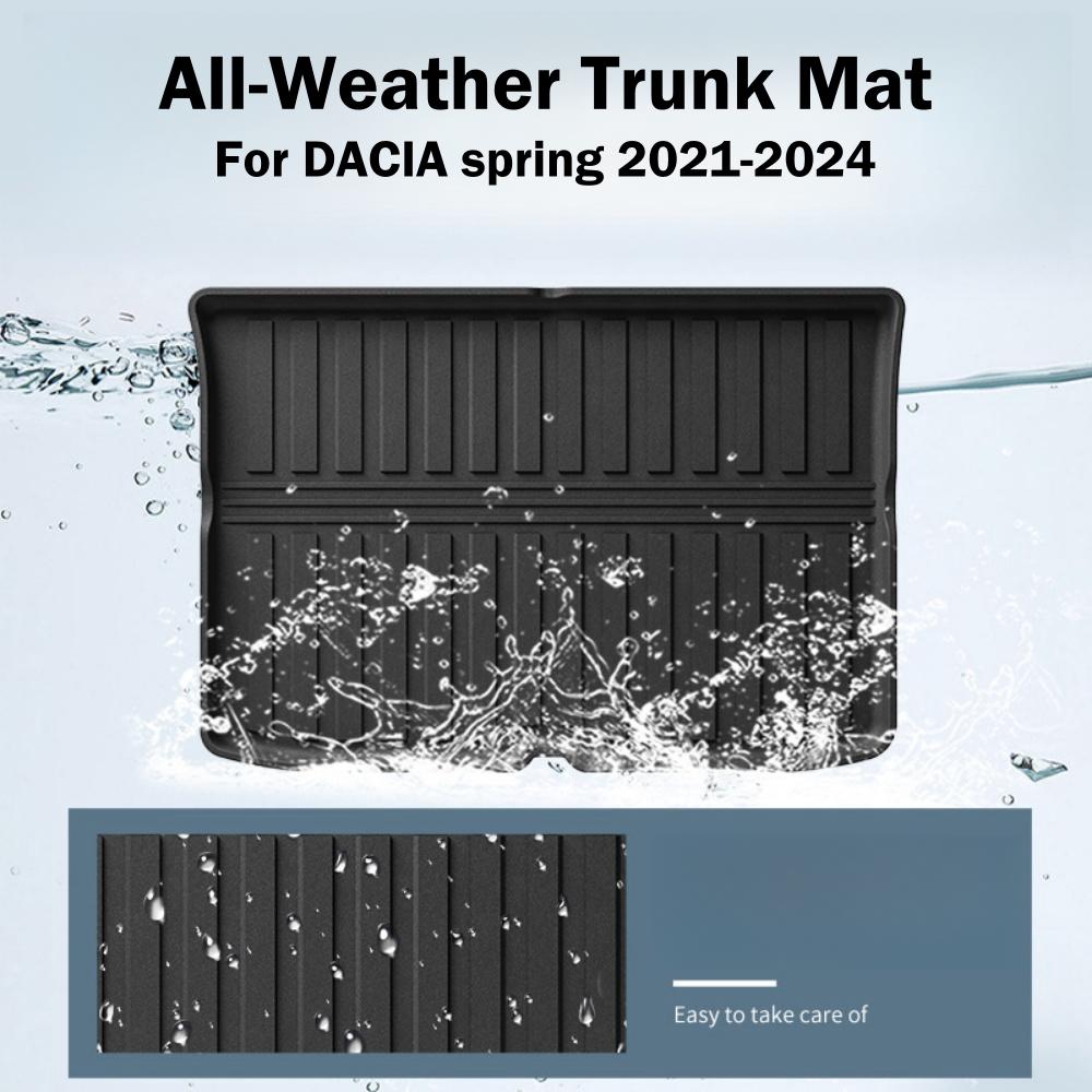 Для Dacia Spring EV автомобильные коврики багажника TPE 3D коврики для ног набор аксессуаров левый руль