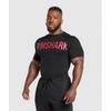 Gymshark Prime T shirT Черный Яркий Красный A2c5v Rbwn