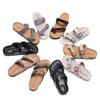 Cork Slippers Men's Summer 2024 Flat Bottom Fashion Antiskid Casual Wear Casual Flip Flops Lovers Sandals Beach Slippers