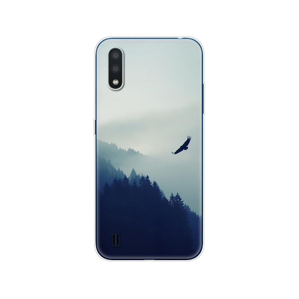Чехол для Samsung A01, мягкий силиконовый чехол для задней крышки, прозрачный чехол для телефона Samsung Galaxy A01, GalaxyA01 A 01 A015, чехол 5,7 дюйма