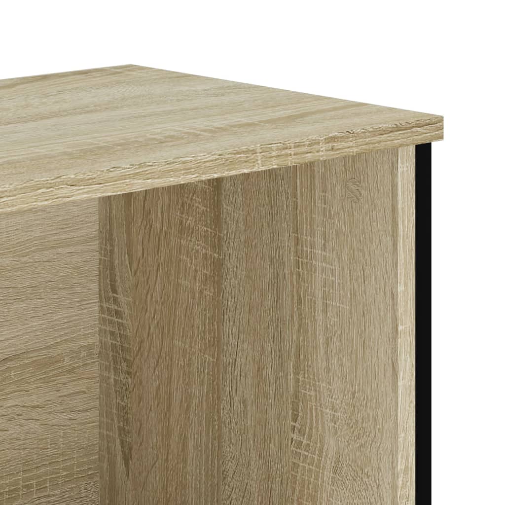 Vidaxl Regał, Dąb Sonoma, 50X31X106 Cm, Materiał Drewnopochodny