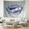 Montevideo Crest Design Tapestry Hanging for Bedroom,Livingroom, Playroom,Decor Art Room Wall Tapestry Holiday and Birthday Gifts