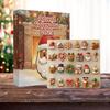 Gingerbread Cookies Advent Calendar 2025 24 Days Christmas Countdown with Mini Ornaments Set Holiday Gift for Kids And Family