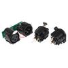 Stage Beam Lighting Device Accessories Three Core Xlr Socket With Signal Board /Xlr Socket With The Pcb Pannel