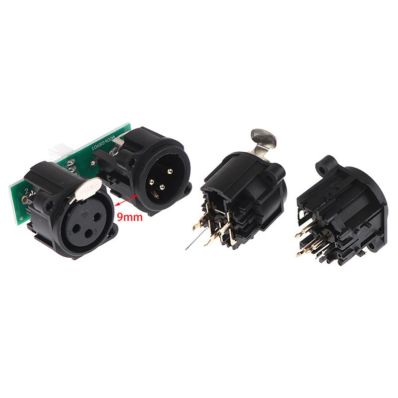 Stage Beam Lighting Device Accessories Three Core Xlr Socket With Signal Board /Xlr Socket With The Pcb Pannel