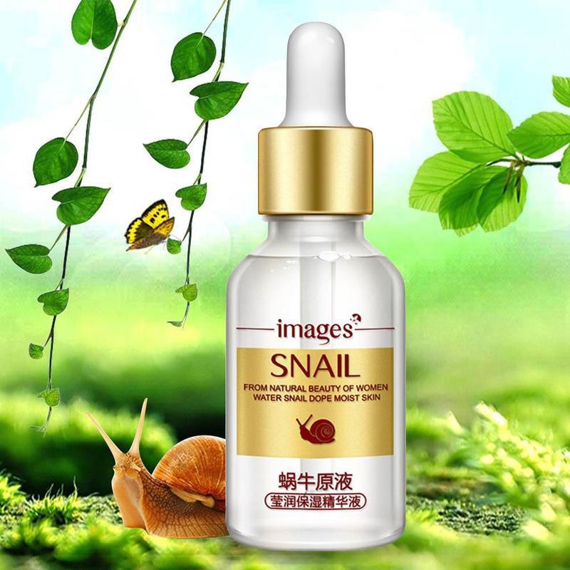 Snail Serum Face Essence Anti Wrinkle Face Care Anti Aging Collagen Whitening