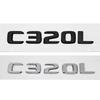 Car Sticker Modified Letter Number Trunk Emblem Badge Decal for Mercedes Benz C200L C220L C260L C300L C320L C Class Accessories