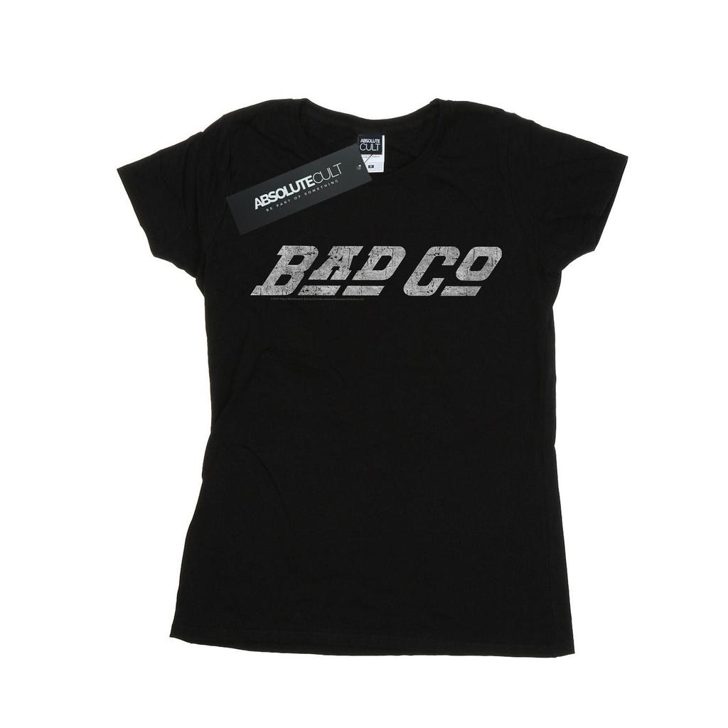 Bad Company Womens/Ladies Straight Logo Cotton T-Shirt