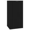 816673 vidaXL Wall-Mounted TV Cabinet Black 40x34.5x80 Cm