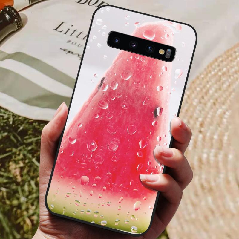 Чехол для Samsung S10 Plus Мягкий силиконовый чехол Черный бампер ТПУ Для Samsung Galaxy S10 S10E S 10 S10plus Чехлы для телефона Задние крышки