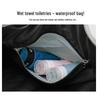 Large Capacity Nylon Travel Bag with Wet/Dry Separation for Sports & Yoga