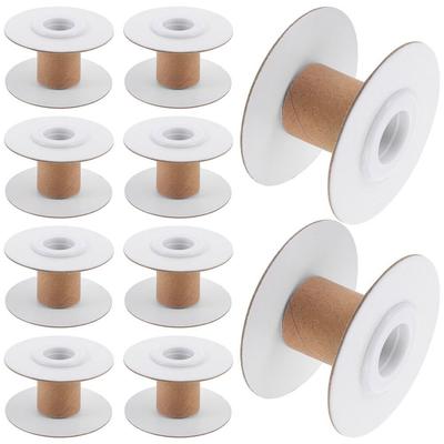 Набор шпулек VILLCASE из 20 штук, съемные шпульки для ниток, шпульки для шитья своими руками, проволочные шпульки для вышивки и ткачества, с органайзером