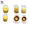 (ZYDD01) 1Pcs Car Air Conditioner Refrigerant Dust Cover Valve Core Cap Auto High Low Pressure Caps Fit for most cars with R134a