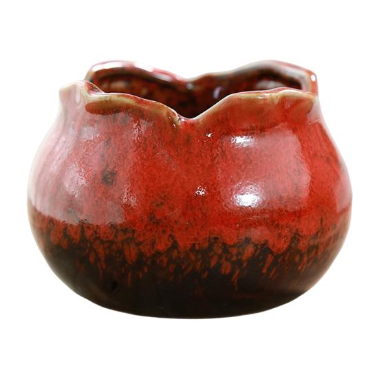 Цветочный горшок Яркий цвет Гладкий край Ударопрочный Дизайн с дренажным отверстием Утолщенный Декоративный Изысканный Горшок для суккулентов Цветочный горшок для балкона