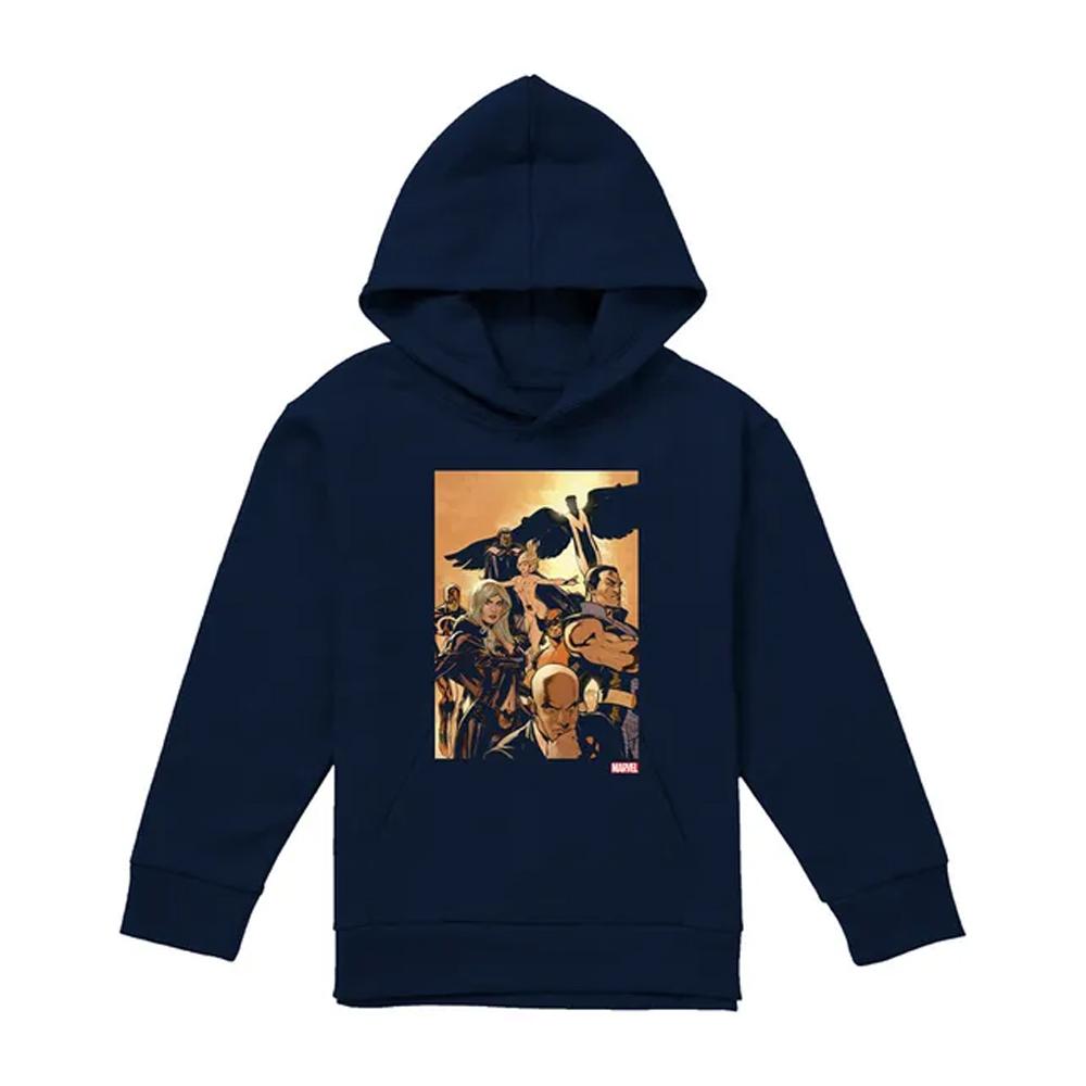 X-Men Childrens/Kids Team Cover Hoodie
