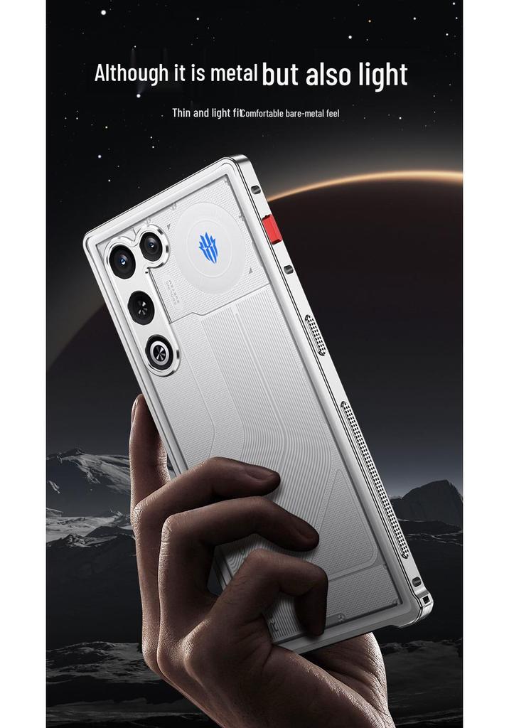 Red Magic 11 Air Чехол-кейс с дизайном Суперкара, Металлический Каркас, с Пряжкой и Трансграничным Охлаждением