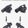 1Pcs Solder Terminals Design 3Pin XLR Connector Panel Mount Audio Jack  Stage Microphone Use