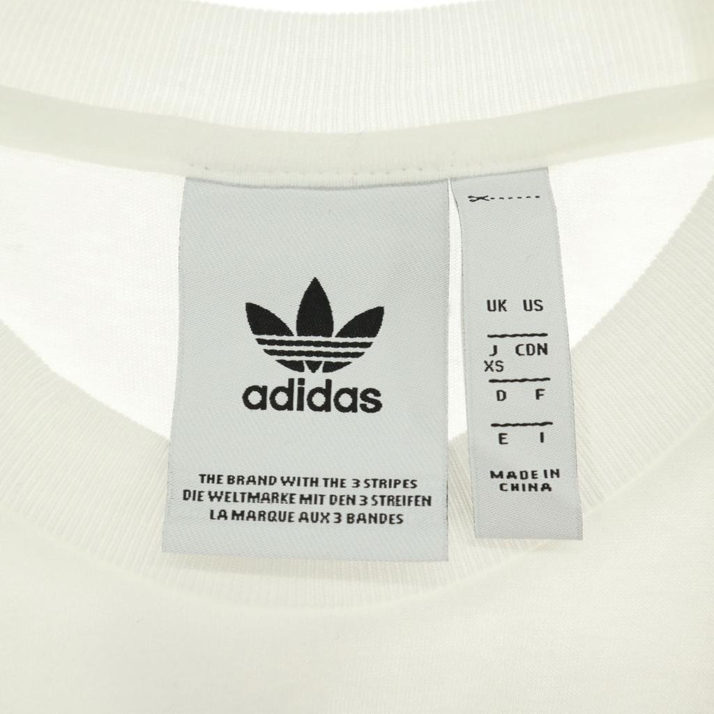 Adidas Принт Футболка с коротким рукавом XS белая Мужская Б/У